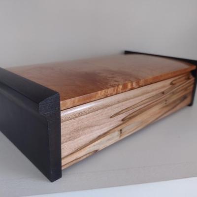 Mixed Maple Hand Crafted Vanity Box