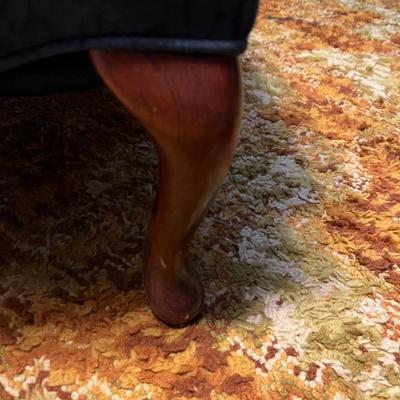 Wing Back Recline by Action Lane & Drop Leaf Small Side Table (UO-RG)