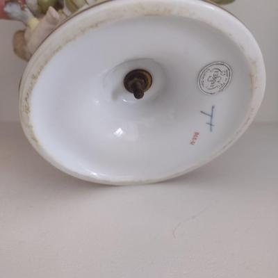 Vintage Hand Painted Porcelain Pot Pourri Vase Andrea Japanese Ceramic Choice A