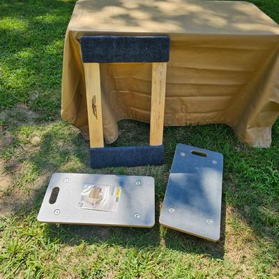 Small Step Ladders/Stools + Rolling Dollies (OB2-JS)