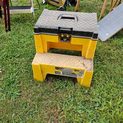 Small Step Ladders/Stools + Rolling Dollies (OB2-JS)