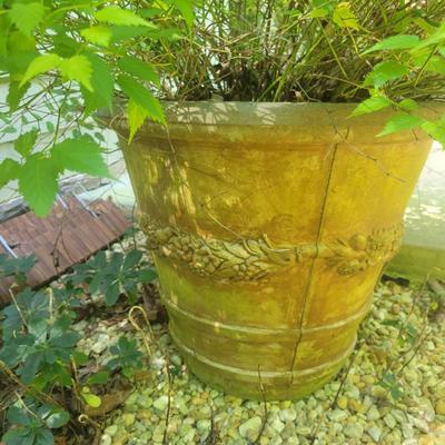 Eight Large Concrete Planters (D-DW)