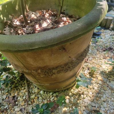 Eight Large Concrete Planters (D-DW)