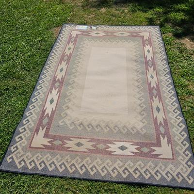 5' x 8' Southwest Style Area Rug by American Rug (OB2-JS)