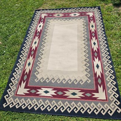 5' x 8' Southwest Style Area Rug by American Rug (OB2-JS)