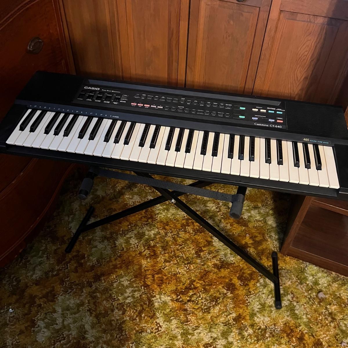 Casio ct 640 online