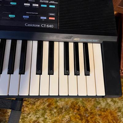Casio LK-35 & CT-640 Keyboards W/Stands (UO-RG)