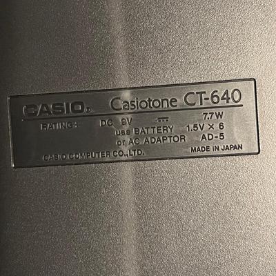 Casio LK-35 & CT-640 Keyboards W/Stands (UO-RG)