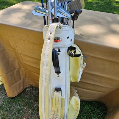 Set of Burke Lady Diana Golf Clubs, Bag & Accessories (OB2-JS)