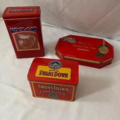 Vintage Collectible Tins (UB-RG)