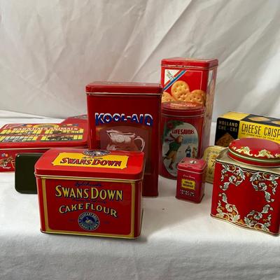 Vintage Collectible Tins (UB-RG)