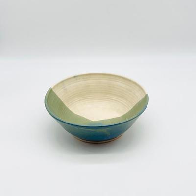 CONLEY ~ Green & Blue Pottery Bowl