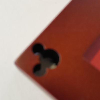 1976 Talking Pull String Mickey Mouse Plastic Figure with new Mickey Picture frame