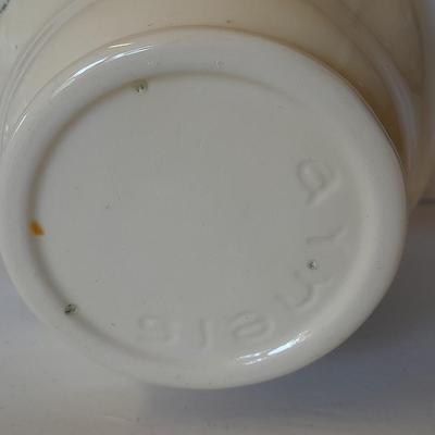 Vintage Arners pottery pitcher and bowl