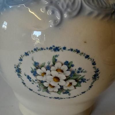 Vintage Arners pottery pitcher and bowl