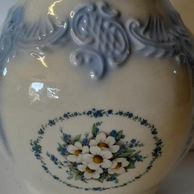 Vintage Arners pottery pitcher and bowl