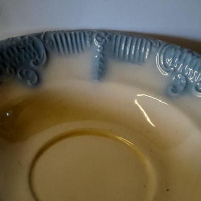 Vintage Arners pottery pitcher and bowl