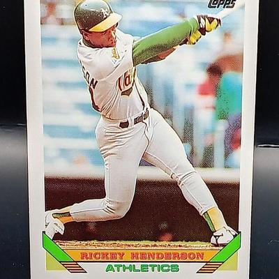 1993 Topps #750 Rickey Henderson
