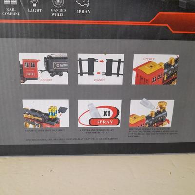 Temi Classical Locomotive train set with track and accessories.