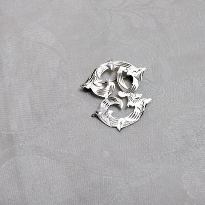 Vintage Handmarked Mexico 925 Brooch