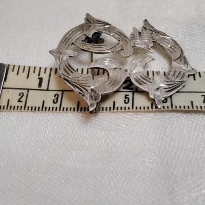Vintage Handmarked Mexico 925 Brooch