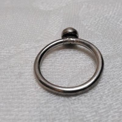 Angel Pink Coral 925 Ring Size 5