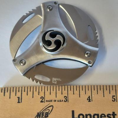Master Cutlery Cyclone knife designed by Vitor Lee New in Box