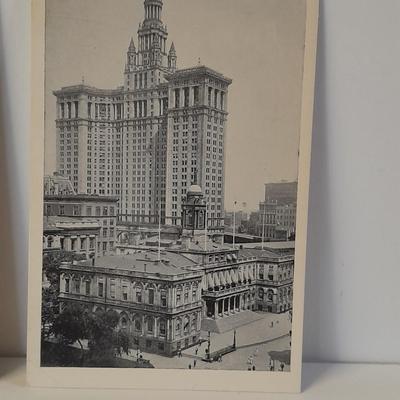 Black and white Postcards of Buildings - Architecture Unused postcards
