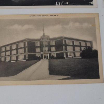 Black and white Postcards of Buildings - Architecture Unused postcards