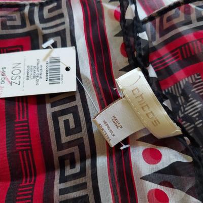 Chicoâ€™s, Calvin Klein & More Silk Scarves Inc. NWT (PC-BBL)