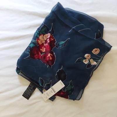 Chicoâ€™s, Calvin Klein & More Silk Scarves Inc. NWT (PC-BBL)