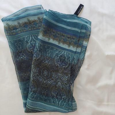 Chicoâ€™s, Calvin Klein & More Silk Scarves Inc. NWT (PC-BBL)