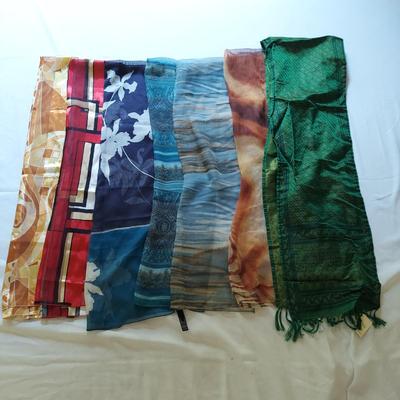 Chicoâ€™s, Calvin Klein & More Silk Scarves Inc. NWT (PC-BBL)