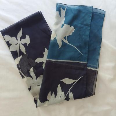 Chicoâ€™s, Calvin Klein & More Silk Scarves Inc. NWT (PC-BBL)