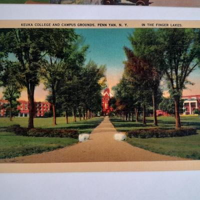 Vintage Post Cards from New York 1930's - Linen Jubb Co. ~ Unused