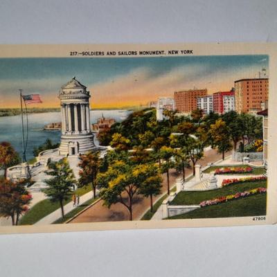 Vintage Post Cards from New York 1930's - Linen Jubb Co. ~ Unused