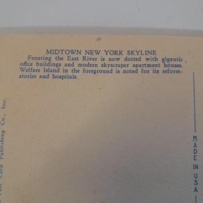 More Vintage Post Cards from New York 1930's  ~ Unused