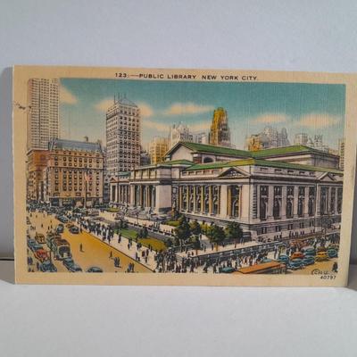 More Vintage Post Cards from New York 1930's  ~ Unused