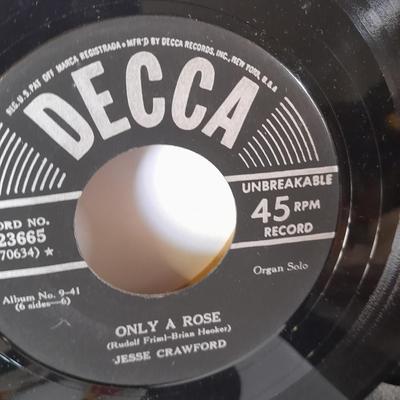 45 LP Records Joe Dowell, Bing Cosby, Guy Lombardo, and many others