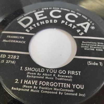 45 LP Records Joe Dowell, Bing Cosby, Guy Lombardo, and many others