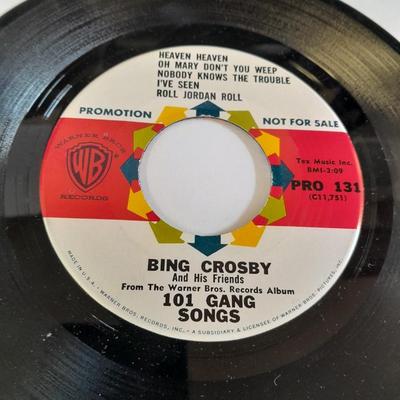 45 LP Records Joe Dowell, Bing Cosby, Guy Lombardo, and many others