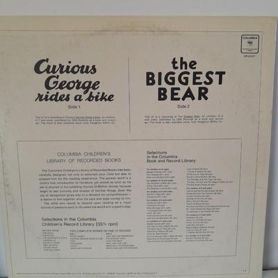 LP Records - Around the world in 80 days, First man on the moon, Curious George and more