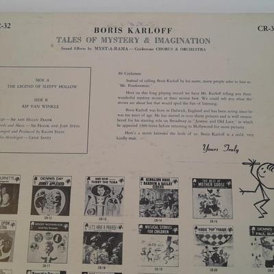 LP Records - Around the world in 80 days, First man on the moon, Curious George and more