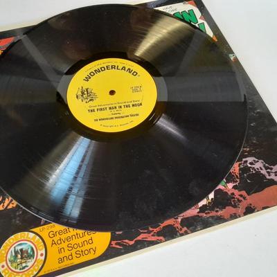 LP Records - Around the world in 80 days, First man on the moon, Curious George and more
