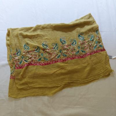 Large Casual Scarves Inc. Chicoâ€™s, Peruvian Connection & More (PC-BBL)