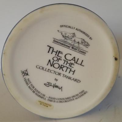 The call of the North Collector's tankard stein International Wolf Center