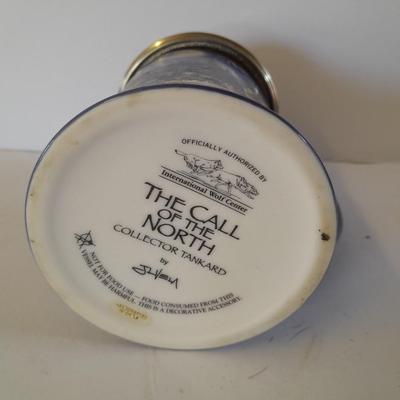 The call of the North Collector's tankard stein International Wolf Center