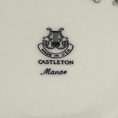 CASTLETON ~ Manor ~ Six (6) Piece Place Setting Service For 10 ~ *Read Details