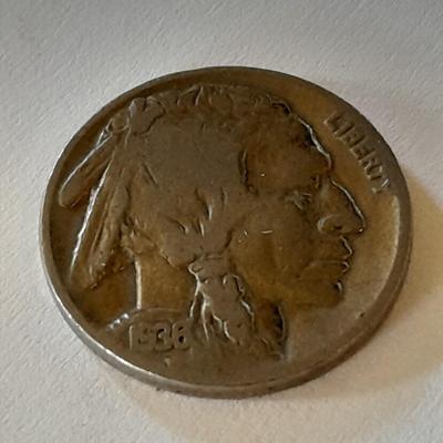 1936 Buffalo Head Nickel