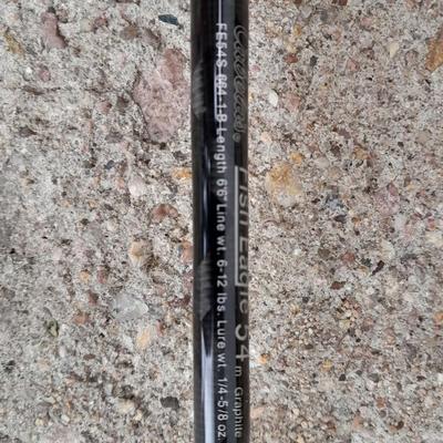 BRAND NEW FISHING POLE AND REEL New Cabela's Fish Eagle 6'6" Spinning rod with new Pflueger open face reel